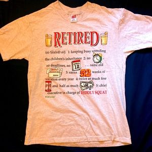 VINTAGE *retired t-shirt*